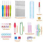 95-Piece Knitting Needles and Crochet Hooks Set