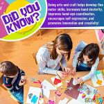 GoodyKing 1170+ Kids Craft Supply Kit