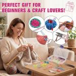Feekoon 2 Pack Knitting Accessories Kit