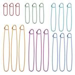 18 Pcs Colorful Knitting Stitch Holders Set