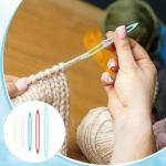 10 Large Eye Plastic Yarn Needles for Crafts