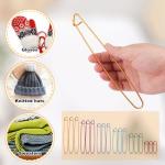 18 Pcs Colorful Knitting Stitch Holders Set