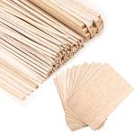 Balsa Wood Sticks and Sheets for DIY Crafts