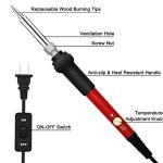 Beginner Wood Burning Kit with 73 Pieces