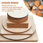 32 Natural Wood Cutouts for DIY Crafts