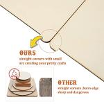 32 Natural Wood Cutouts for DIY Crafts