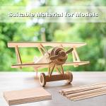 Balsa Wood Sticks and Sheets for DIY Crafts