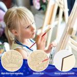 10 Unfinished Wood Ornaments for 4th of July Painting