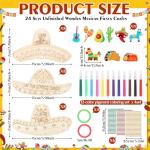 DIY Mexican Wood Wind Chimes Craft Kit