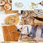 Adjustable Temperature Wood Burning Kit for DIY Crafts