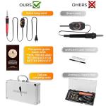 Wood Burning Kit with Adjustable Pen and Tips
