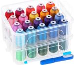 Brothread 40 Colors Embroidery Thread with Storage Box