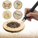 Wood Burning Kit with 20 Tips and Stencils