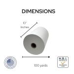 Medium Weight Tear Away Stabilizer Roll - 10" x 100 Yd