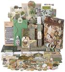 Vintage Aesthetic Journaling Kit with Scrapbook Papers