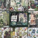 Aesthetic Scrapbooking Kit with Vintage Stickers