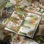 Vintage Aesthetic Journaling Kit with Scrapbook Papers