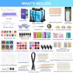 KISREL UV Resin Jewelry Making Kit with Molds