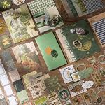 Vintage Aesthetic Journaling Kit with Scrapbook Papers