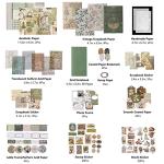 Vintage Aesthetic Journaling Kit with Scrapbook Papers
