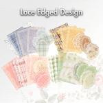 Vintage Floral Scrapbook & Journaling Stickers Set