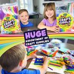 Kids Arts and Crafts Supplies Kit for Ages 4-8