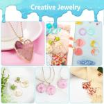 KISREL UV Resin Jewelry Making Kit with Molds