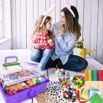 Kortes Jumbo Art Supplies for Kids - Purple Set