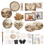Zeadylaris Wood Burning Kit - 81-Piece Tool Set