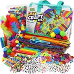 Kids Arts and Crafts Supplies Kit for Ages 4-8