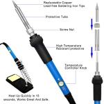 95-Piece Wood Burning Kit with Adjustable Temperature