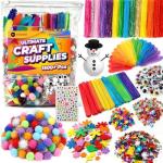 1500+ Kids Arts and Crafts Supplies Kit