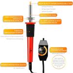 22-Piece Wood Burning Kit with Adjustable Temperature Pen