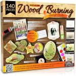 Beginner Wood Burning Kit with 140 Pieces