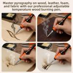 Zeadylaris Wood Burning Kit - 81-Piece Tool Set