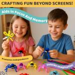 1500+ Kids Arts and Crafts Supplies Kit