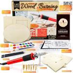 Beginner Wood Burning Kit with 140 Pieces