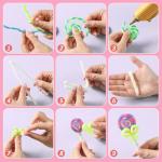 500 PCS Colorful Thick Pipe Cleaners for Crafts