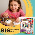 1500+ Kids Arts and Crafts Supplies Kit