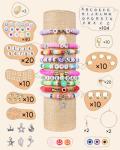 Clay Beads Bracelet Making Kit for Kids