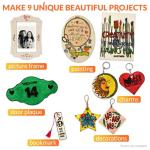 Beginner Wood Burning Kit with 140 Pieces