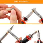 22-Piece Wood Burning Kit with Adjustable Temperature Pen