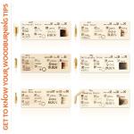 Beginner Wood Burning Kit with 140 Pieces