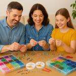 6mm Glass Bead Kit - 72 Colors, 3000pcs