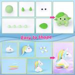 Colorful Air Dry Clay Set for Kids' Creativity