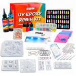 300 Piece UV Resin Jewelry Making Starter Kit