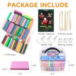 70 Color Polymer Clay Kit with Sculpting Tools
