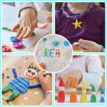 Colorful Air Dry Clay Set for Kids' Creativity