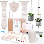 Macrame Kit for Beginners: 126 Supplies & E-Book