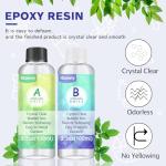 Resin Alphabet Mold Kit with Tools and Pigments